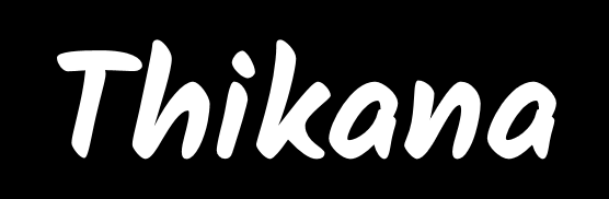 thikana logo bw
